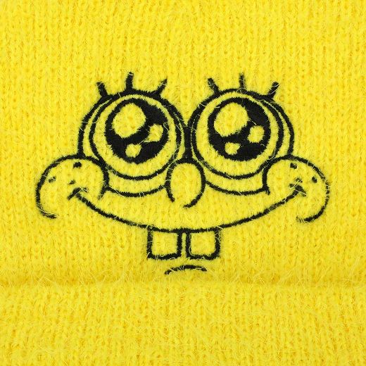 Picture of Spongebob Squarepants Soft Fuzzy Cuff Beanie