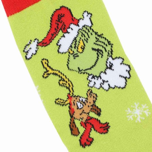 Picture of Dr. Seuss How the Grinch Stole Christmas 3 Pair Youth Crew Box Set