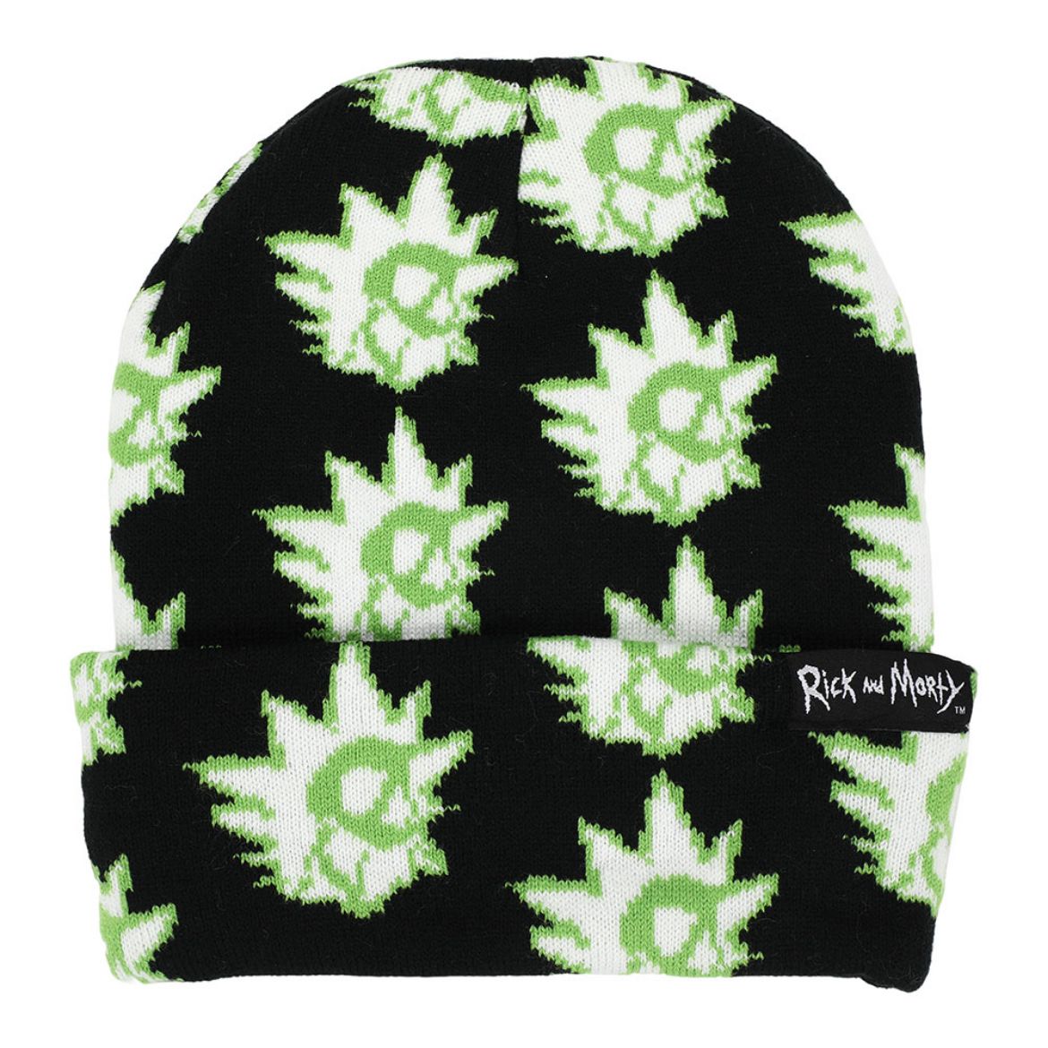Picture of Rick & Morty Electrified Glow in the Dark Cuff Beanie