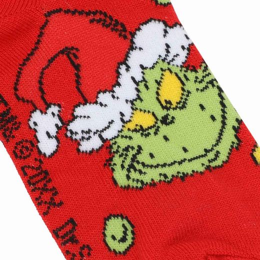 Picture of Dr. Seuss How the Grinch Stole Christmas 3 Pair Youth Crew Box Set