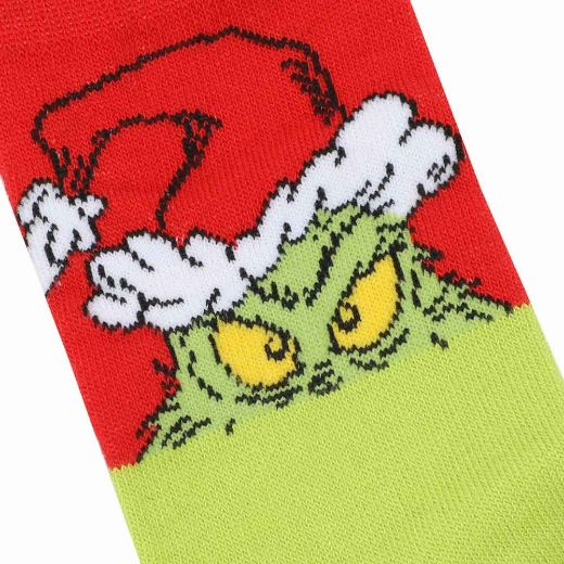 Picture of Dr. Seuss How the Grinch Stole Christmas 3 Pair Youth Crew Box Set