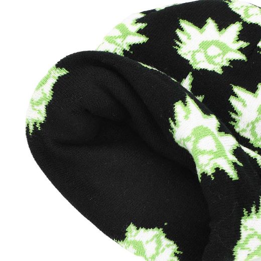 Picture of Rick & Morty Electrified Glow in the Dark Cuff Beanie
