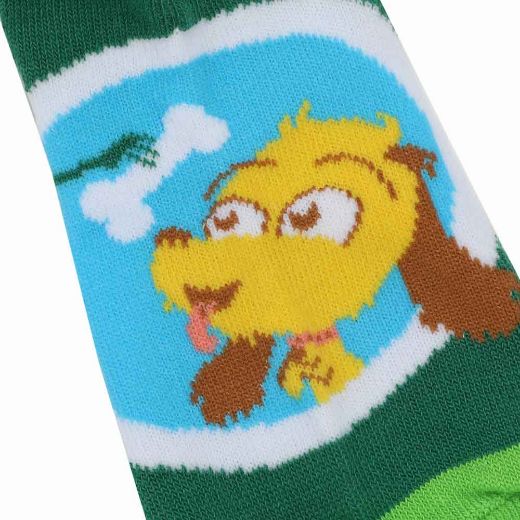 Picture of Dr. Seuss The Grinch Chibi Youth 6 Pair Ankle Socks