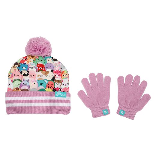 Picture of Squishmallows Characters Youth Beanie & Gloves Combo