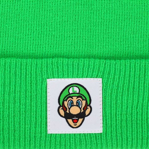 Picture of Super Mario & Luigi Youth 2 Pack Cuff Beanies