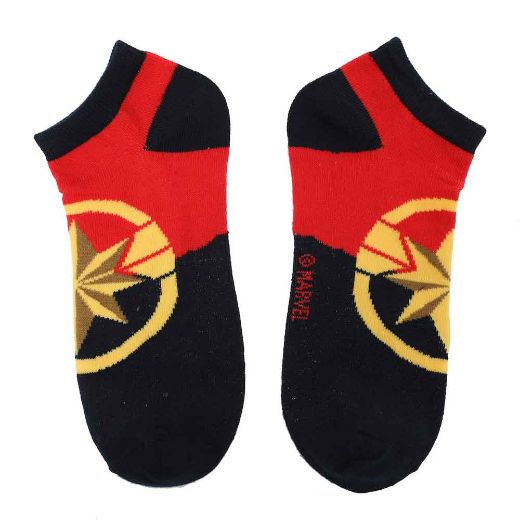 Picture of The Marvels 5 Pair Ankle Socks
