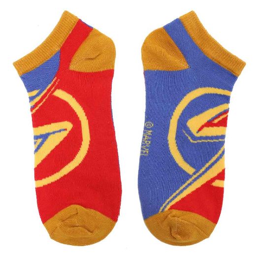 Picture of The Marvels 5 Pair Ankle Socks