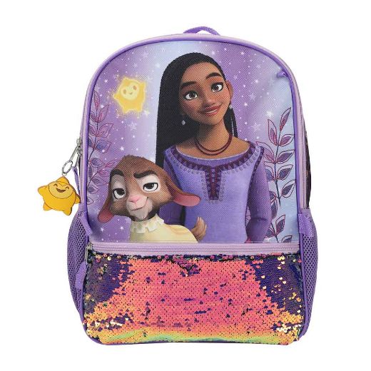 Picture of Disney Wish Asha 5 pc Youth Backpack Set