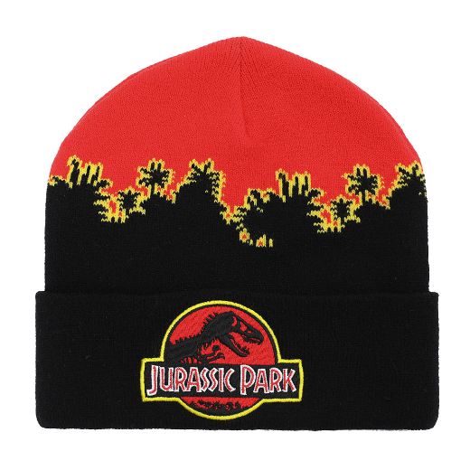 Picture of Jurassic Park Knit In Landscape Cuff Beanie