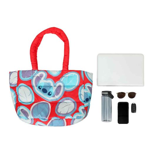 Picture of Disney Stitch Oversized Puffer Tote Bag