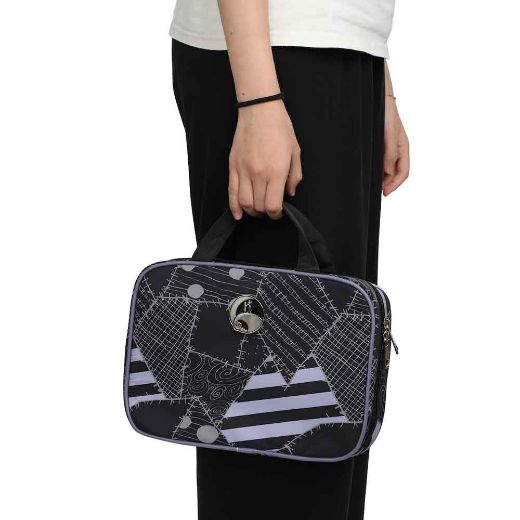 Picture of Nightmare Before Christmas Jack & Sally Hanging Toiletry Bag