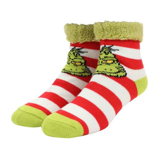 Picture of Dr. Seuss The Grinch Sherpa Women's Quarter Crew