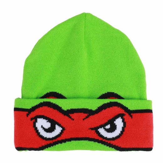 Picture of Teenage Mutant Ninja Turtles Raphael Cosplay Roll Down Beanie