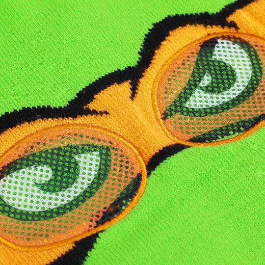Picture of Teenage Mutant Ninja Turtles Michelangelo Cosplay Roll Down Beanie