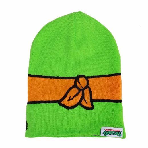 Picture of Teenage Mutant Ninja Turtles Michelangelo Cosplay Roll Down Beanie