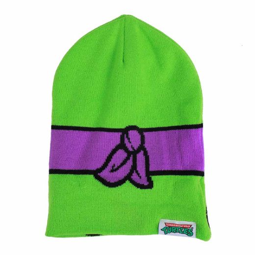 Picture of Teenage Mutant Ninja Turtles Donatello Cosplay Roll Down Beanie