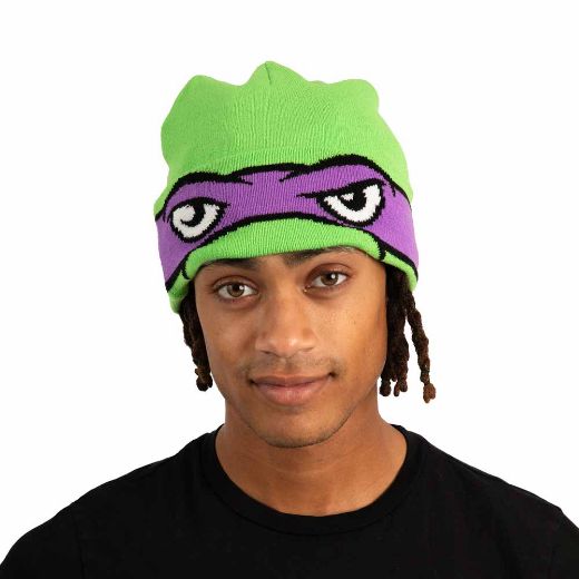 Picture of Teenage Mutant Ninja Turtles Donatello Cosplay Roll Down Beanie
