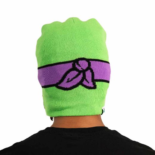 Picture of Teenage Mutant Ninja Turtles Donatello Cosplay Roll Down Beanie