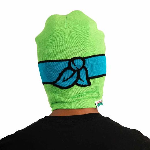 Picture of Teenage Mutant Ninja Turtles Leonardo Cosplay Roll Down Beanie