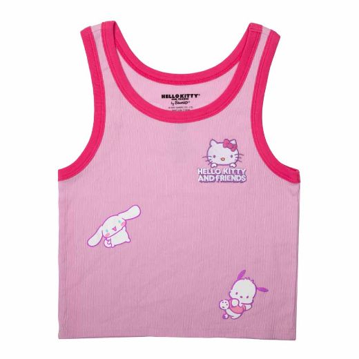 Picture of Hello Kitty & Friends Ribbed Pre-pack Tank Top