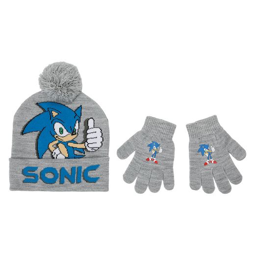 Picture of Sonic the Hedgehog Youth Beanie & Gloves Combo