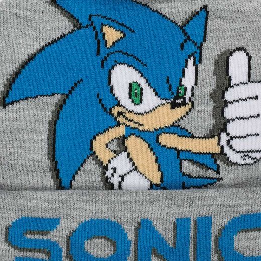 Picture of Sonic the Hedgehog Youth Beanie & Gloves Combo