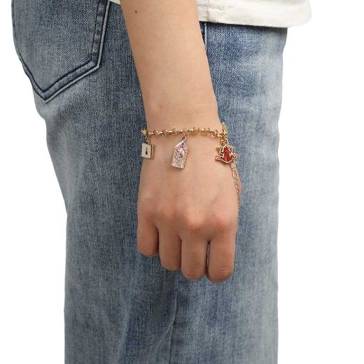 Picture of Harry Potter Multi-Charmed Bracelet