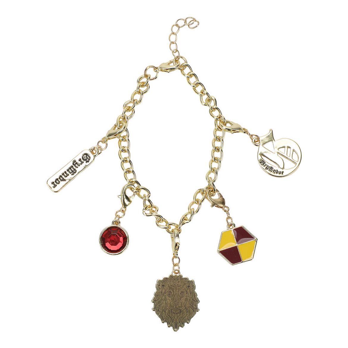 Picture of Harry Potter Gryffindor Multi-Charmed Bracelet