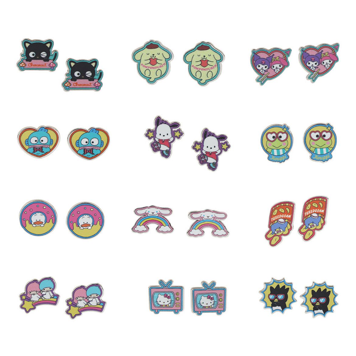Picture of Hello Kitty & Friends 12 Pack Earring Set