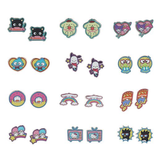 Picture of Hello Kitty & Friends 12 Pack Earring Set