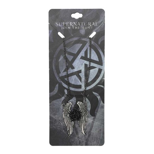 Picture of Supernatural Join the Hunt Anti-Possession Wings Pendant Necklace