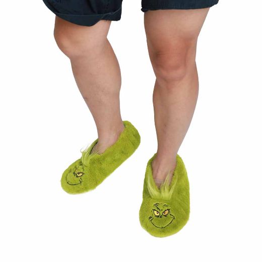 Picture of Dr. Seuss The Grinch Reversible Slippers