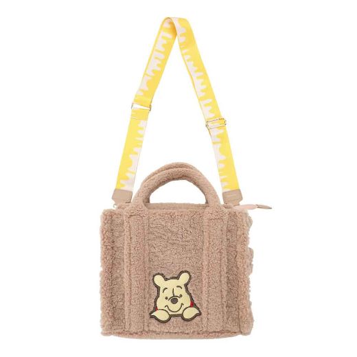 Picture of Disney Winnie the Pooh Sherpa Textured Tote Bag