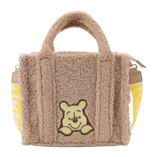 Picture of Disney Winnie the Pooh Sherpa Textured Tote Bag