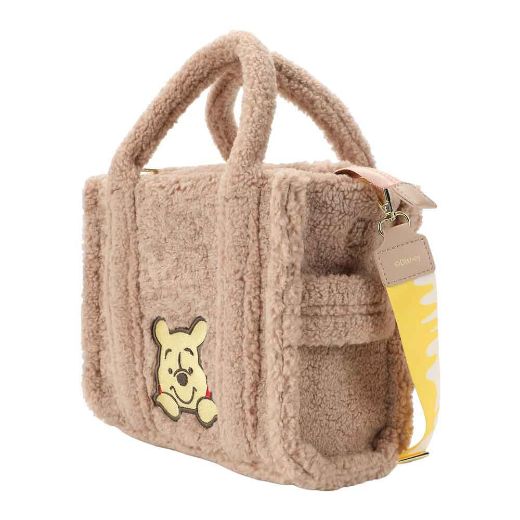 Picture of Disney Winnie the Pooh Sherpa Textured Tote Bag