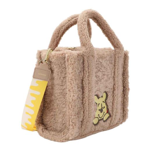Picture of Disney Winnie the Pooh Sherpa Textured Tote Bag