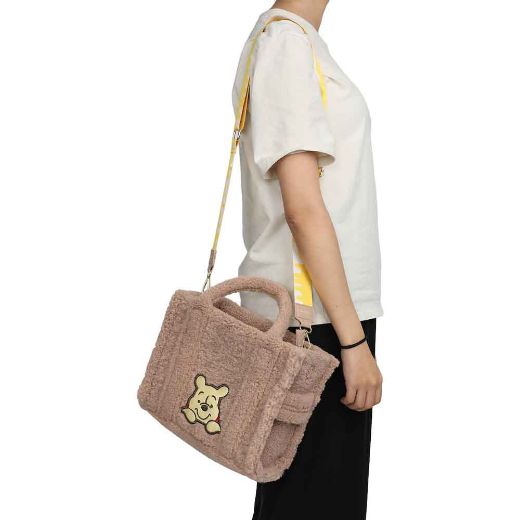 Picture of Disney Winnie the Pooh Sherpa Textured Tote Bag