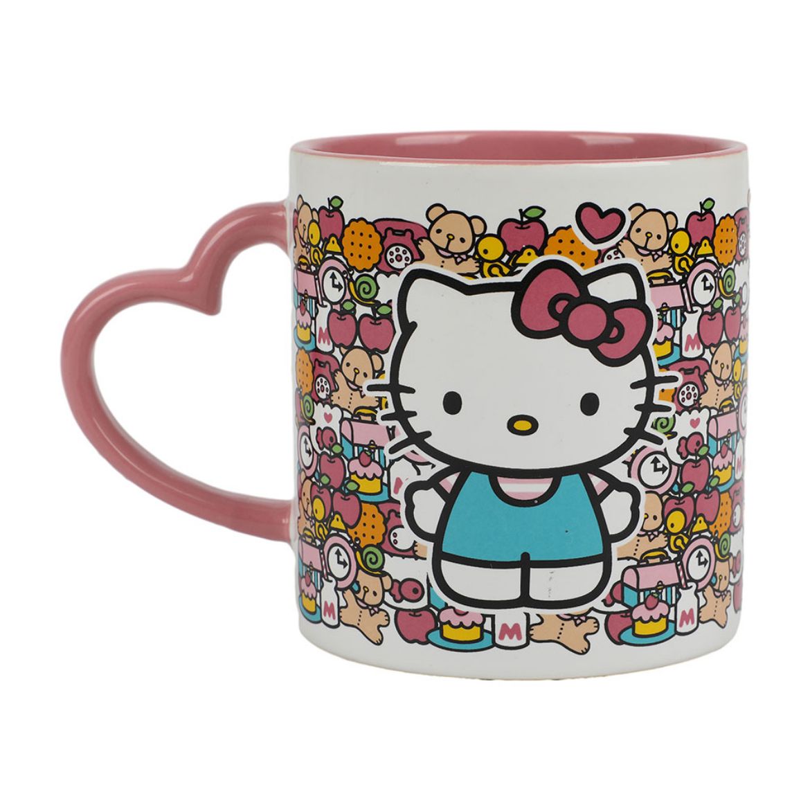 Picture of Hello Kitty Heart Shaped Handle 16 oz. Ceramic Mug