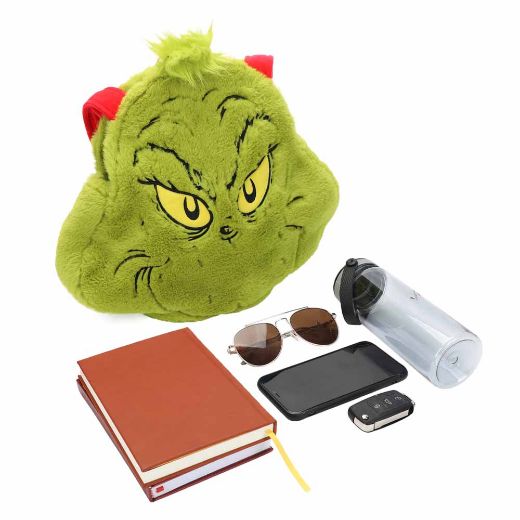 Picture of Dr. Seuss The Grinch Plush Tote Bag