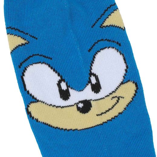 Picture of Sonic the Hedgehog Classic 3 Pair Crew Socks