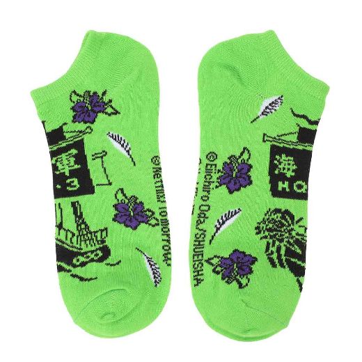 Picture of One Piece Icons 5 Pair Ankle Socks