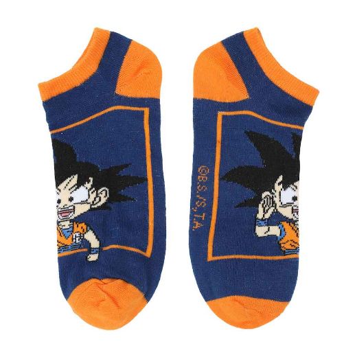 Picture of Dragon Ball Z Chibi 5 Pair Ankle Socks