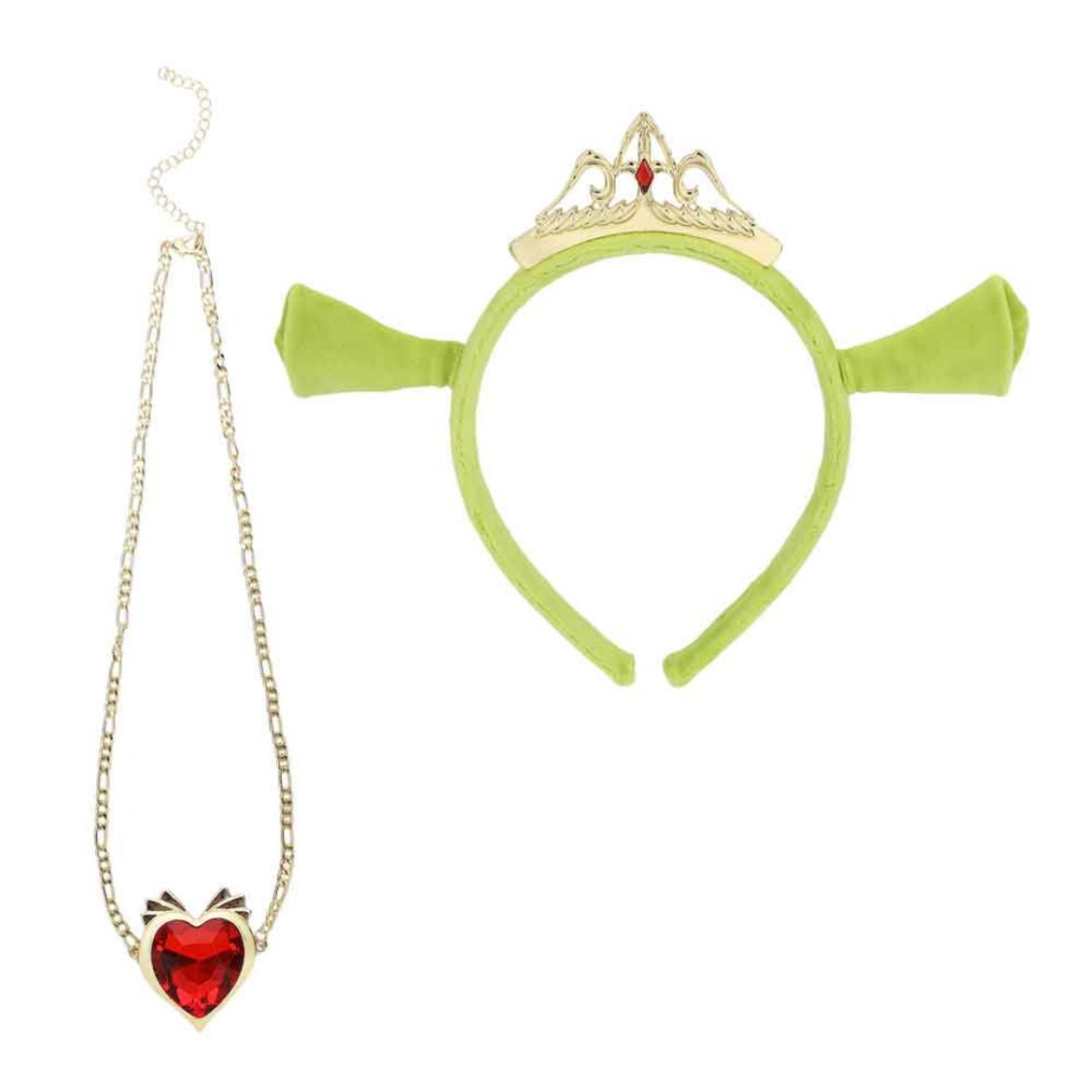 Picture of DreamWorks Shrek Fiona Cosplay Headband & Necklace Set