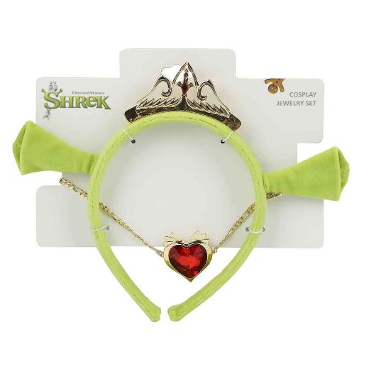 Picture of DreamWorks Shrek Fiona Cosplay Headband & Necklace Set