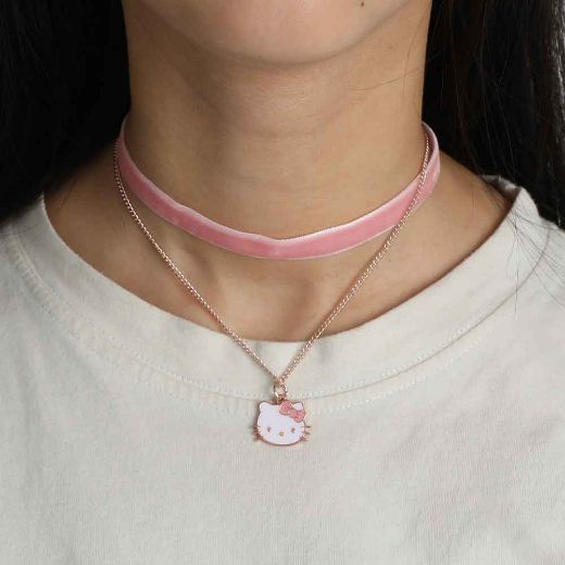 Picture of Hello Kitty Velvet & Chain Choker Set