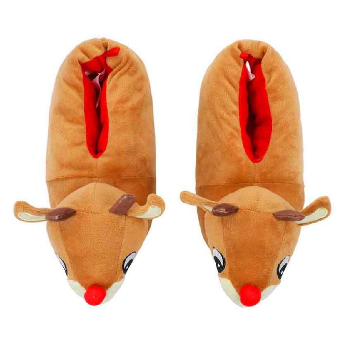Picture of Rudolph Youth 3D Plush Slippers