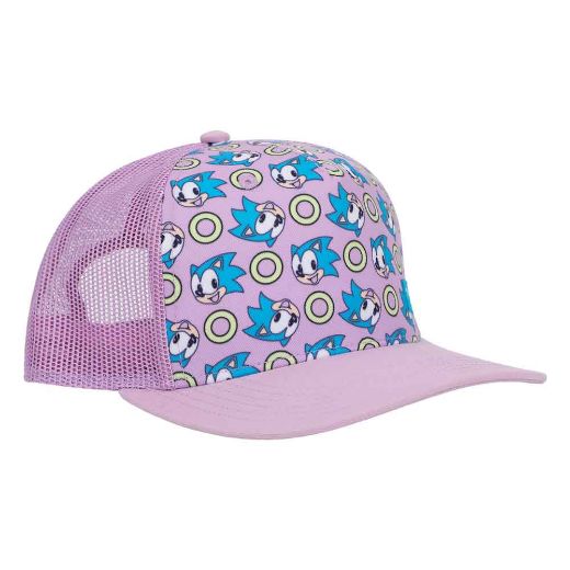 Picture of Sonic the Hedgehog Sublimated Youth Trucker