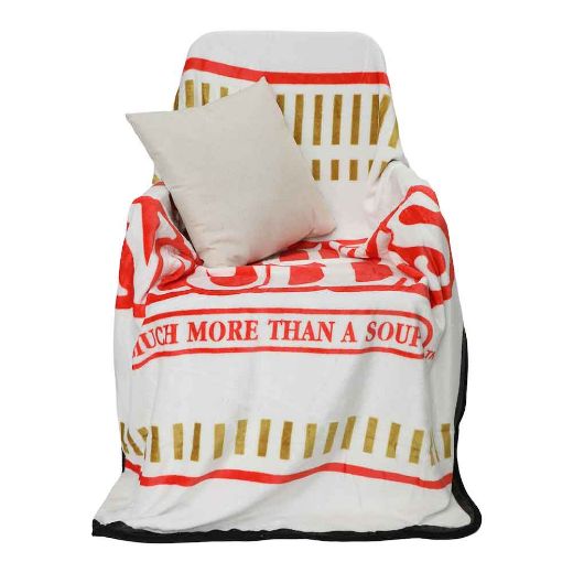 Picture of Nissin Cup Noodles Shaped Fleece Throw Blanket