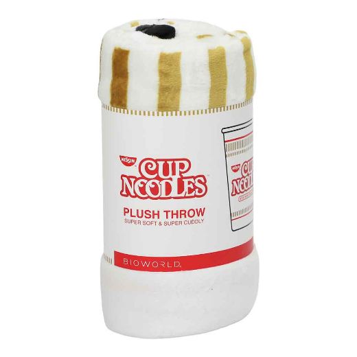 Picture of Nissin Cup Noodles Shaped Fleece Throw Blanket