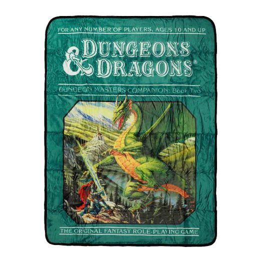 Picture of Dungeons & Dragons Vintage Companion Fleece Throw Blanket